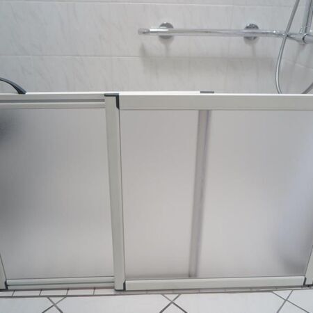 Duschtür halbhoch barrierefrei